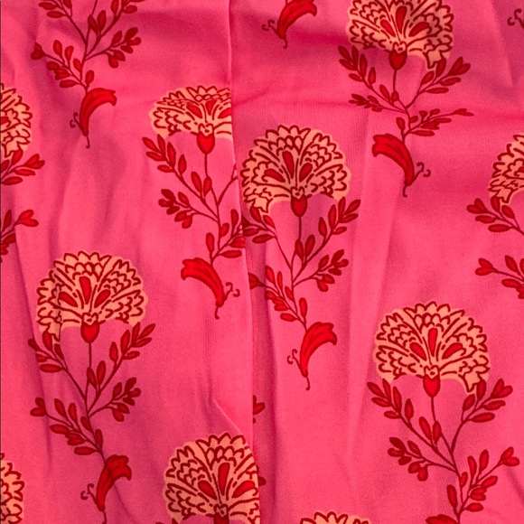 Floral Pink Ruffle Top - Picture 5 of 5